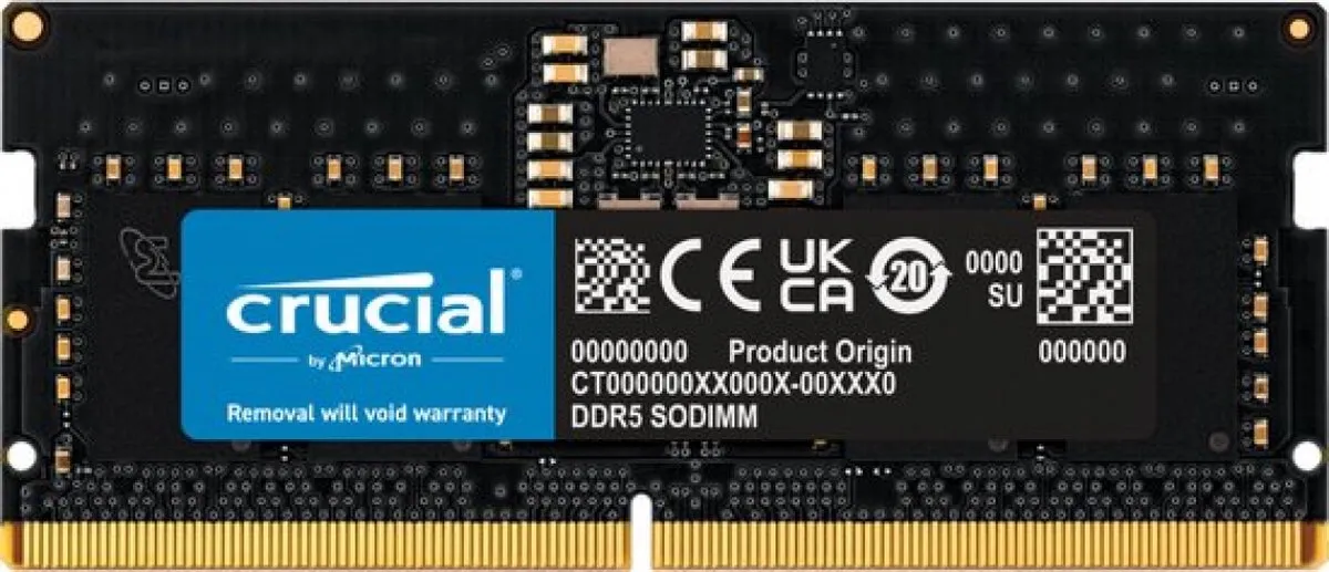 Crucial CT8G56C46S5 DDR5 SO-DIMM 8GB ECC
