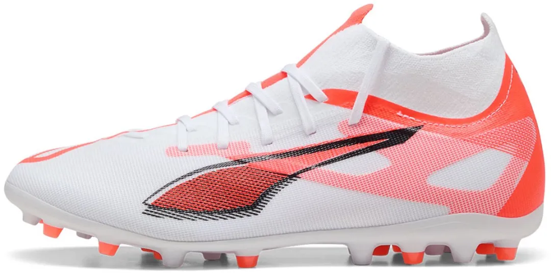 PUMA Ultra 5 Match+ Mg Voetbalschoenen 41 - Wit