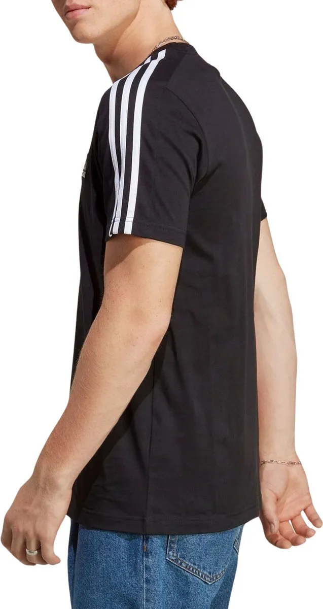 adidas Essentials Single Jersey T-shirt IC9334 - Heren - Zwart - S