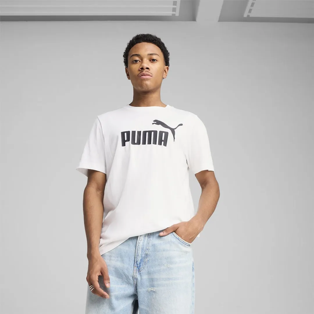 PUMA Ess N1 Logo T-shirt - XS - Wit