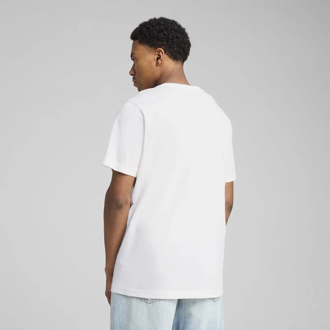 PUMA Ess N1 Logo T-shirt - XS - Wit