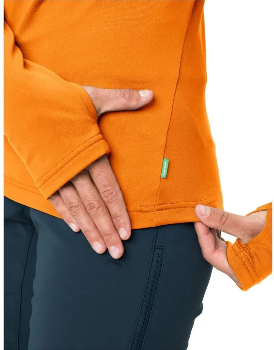 Vaude Livigno II Half-Zip Fleece - Oranje - afbeelding 6 van 6