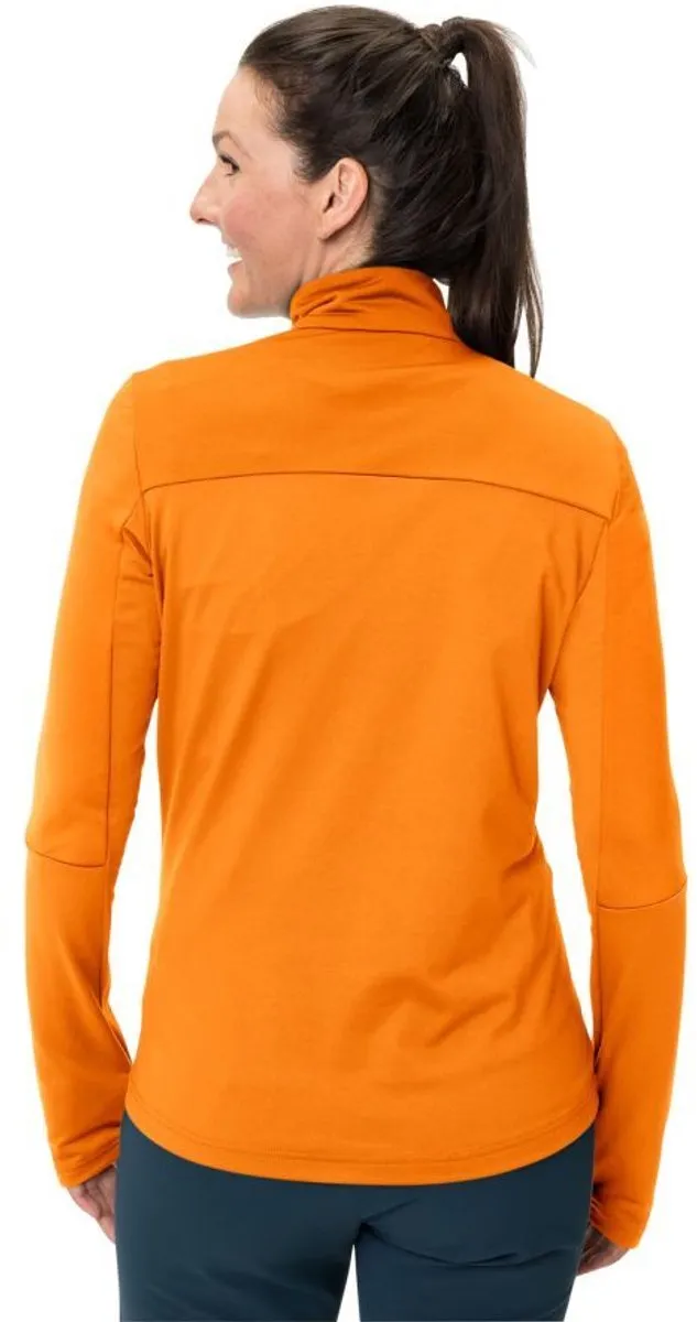 Vaude Livigno II Half-Zip Fleece - Oranje