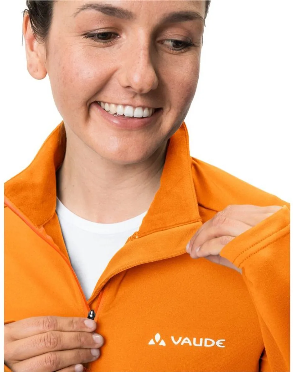 Vaude Livigno II Half-Zip Fleece - Oranje