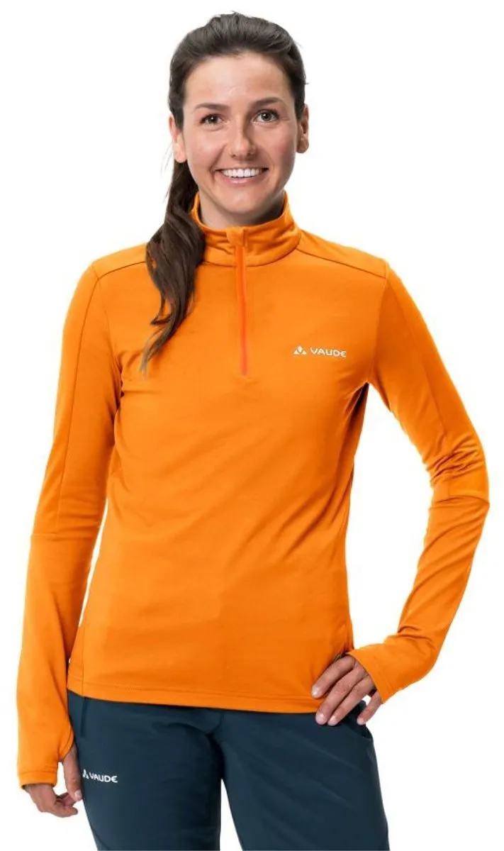 Vaude Livigno II Half-Zip Fleece - Oranje