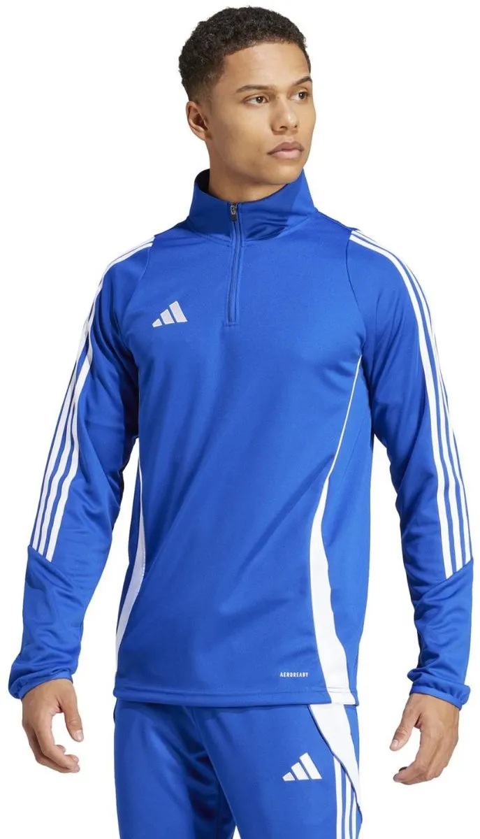 adidas Tiro 24 Trainingstop - Maat XL - Blauw/Wit