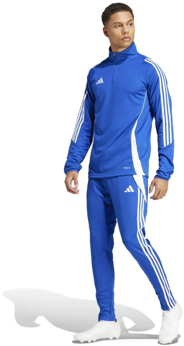 adidas Tiro 24 Trainingstop - Maat XL - Blauw/Wit