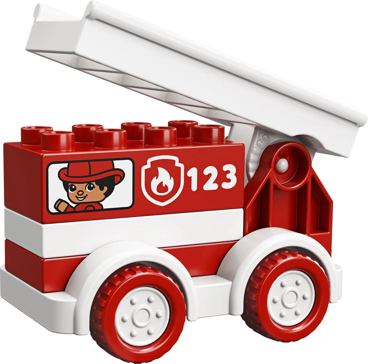 LEGO DUPLO Brandweerwagen 10917 - Rood