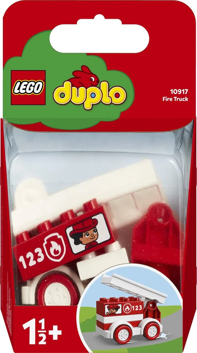 LEGO DUPLO Brandweerwagen 10917 - Rood