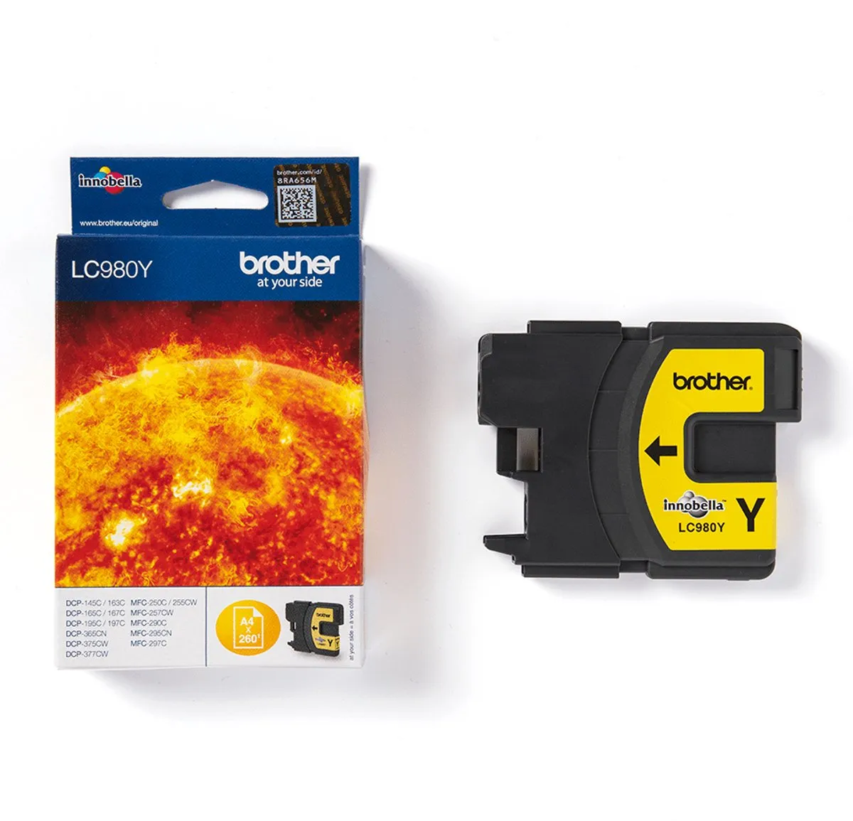 Brother LC-980Y Inktcartridge - Geel