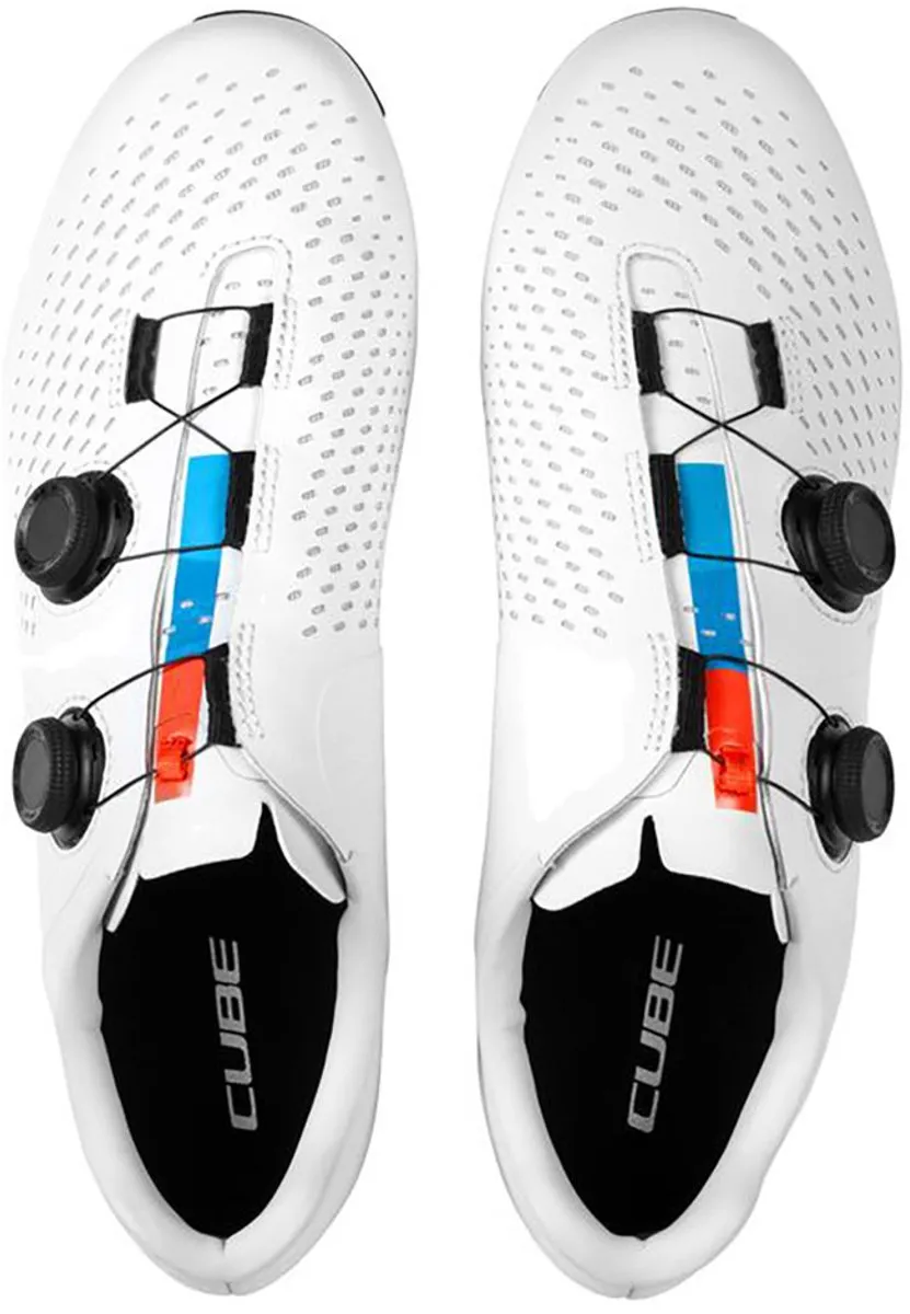 Cube Sydrix Pro Racefietsschoenen 39 - Grijs/Blauw/Rood