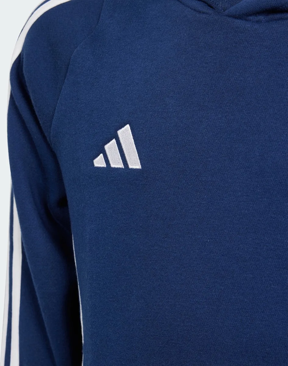 adidas Tiro 24 Sweat Hoodie Kids - 116 - Blauw