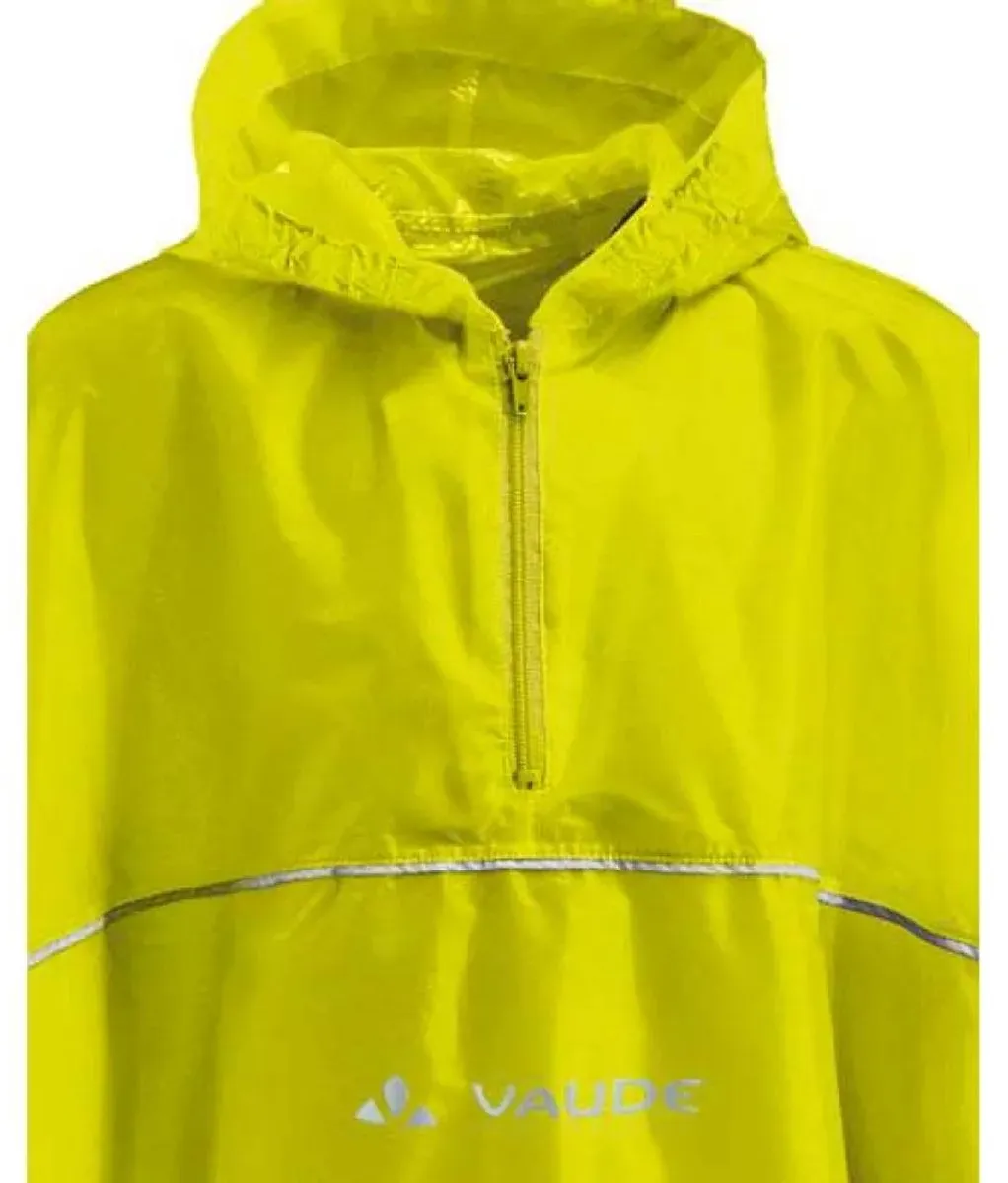 Vaude Kids Grody Poncho - Geel - Maat 134-140