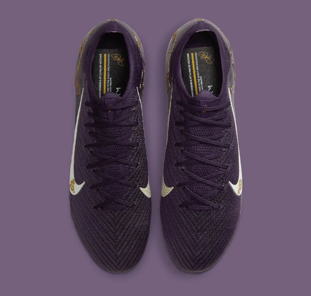 Nike Mercurial Zoom Vapor Elite FG Kylian Mbappé - Maat 46 - Paars