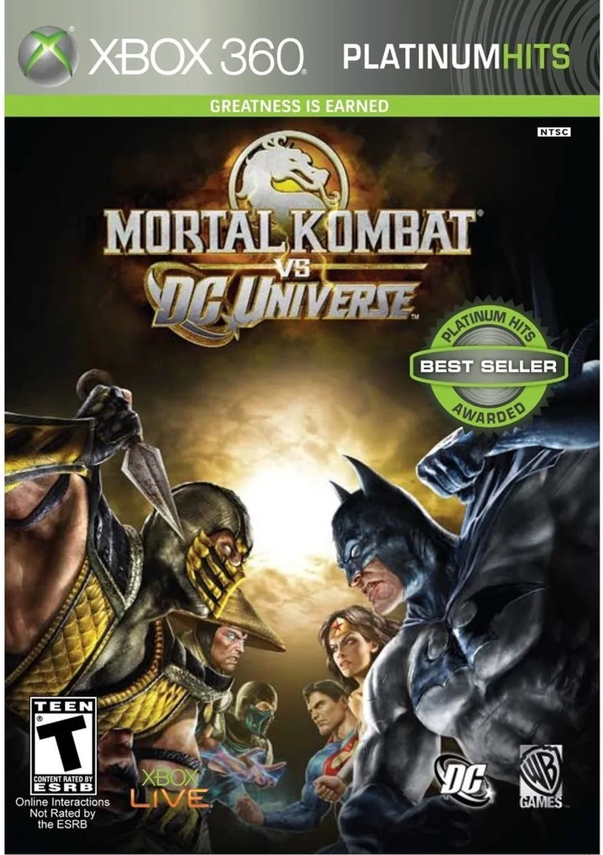 Warner Bros. Mortal Kombat vs DC Universe - Xbox 360 - afbeelding 4 van 8