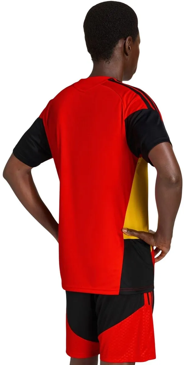 Adidas WK2026 Training Shirt Heren M - KB3408 - Rood/Zwart/Geel