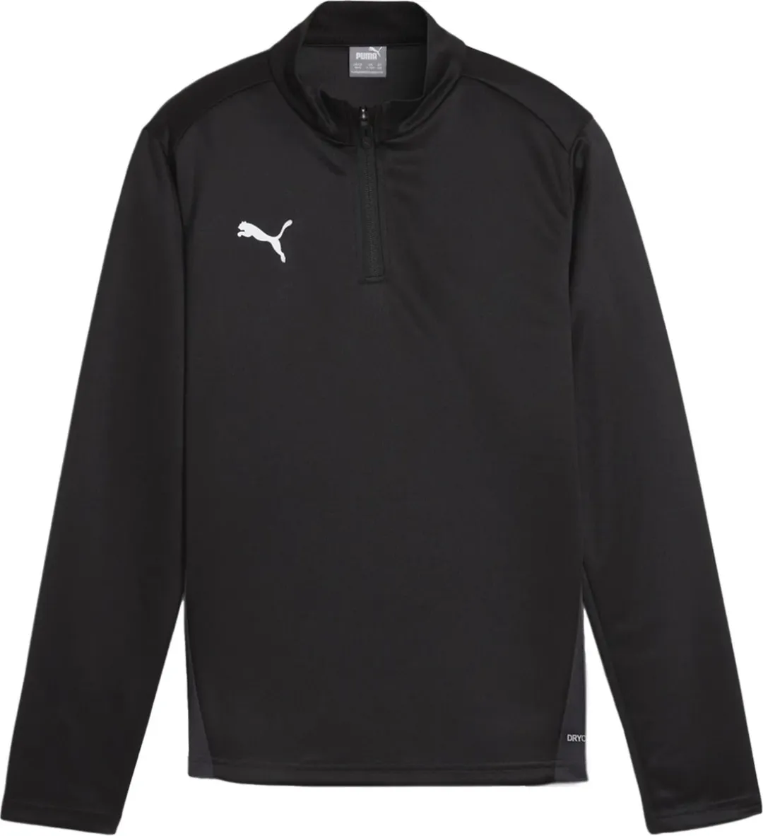 PUMA teamGOAL Training 1/4 Zip Sweater Junior 164 - Zwart