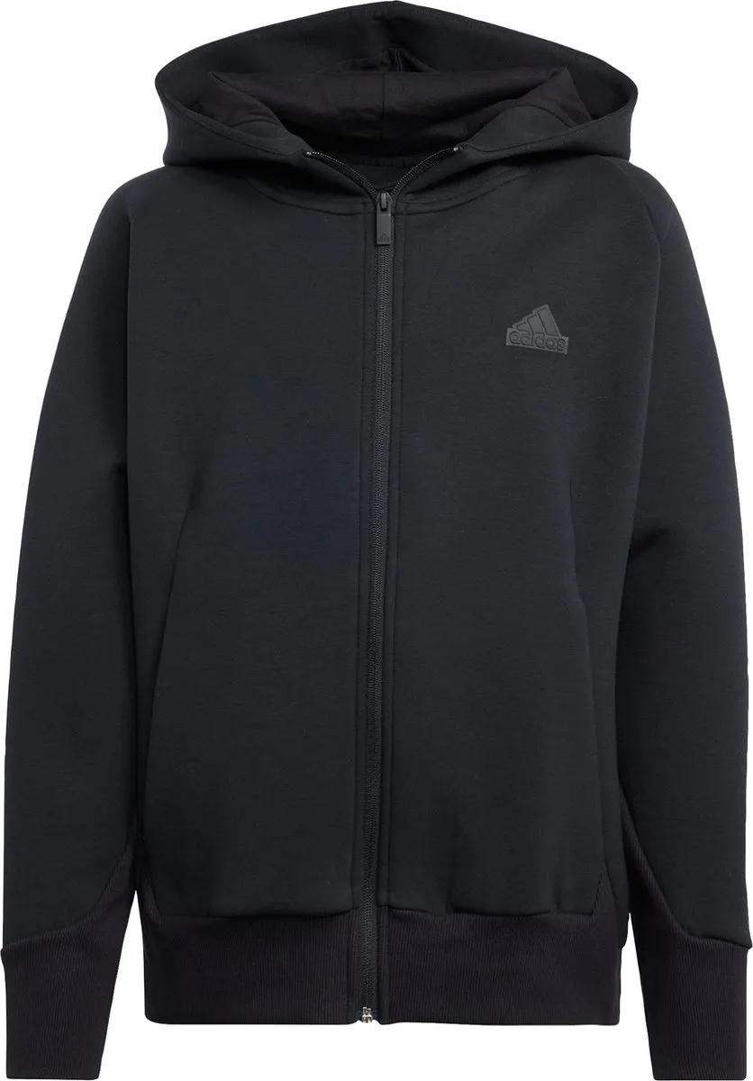 adidas Z.N.E. Ritshoodie Kids 140 - Zwart