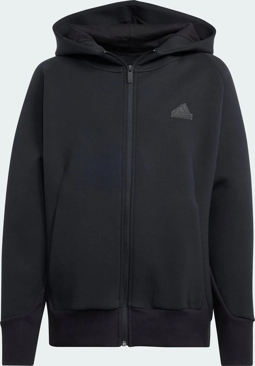 adidas Z.N.E. Ritshoodie Kids 140 - Zwart