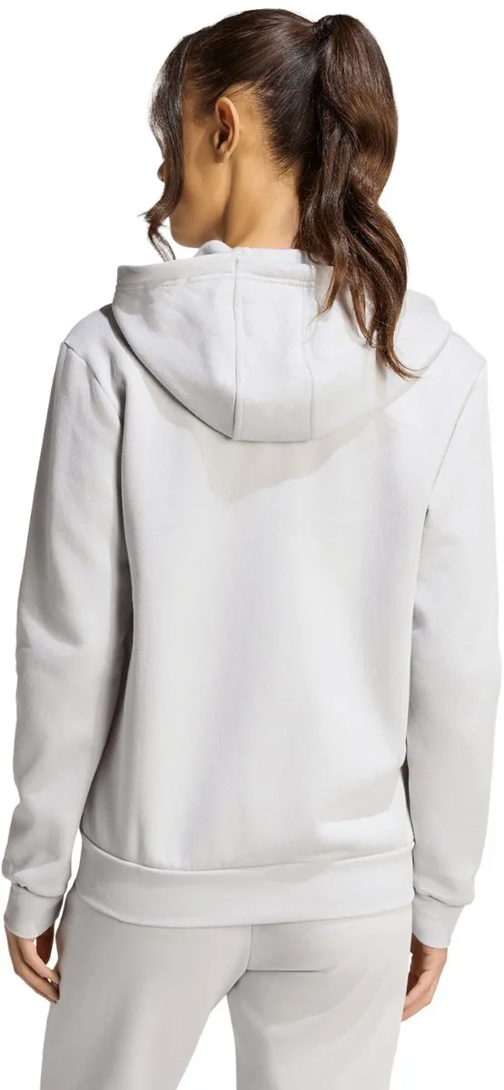 Adidas Entrada 26 Full Zip Hooded Vest Dames M - Grijs