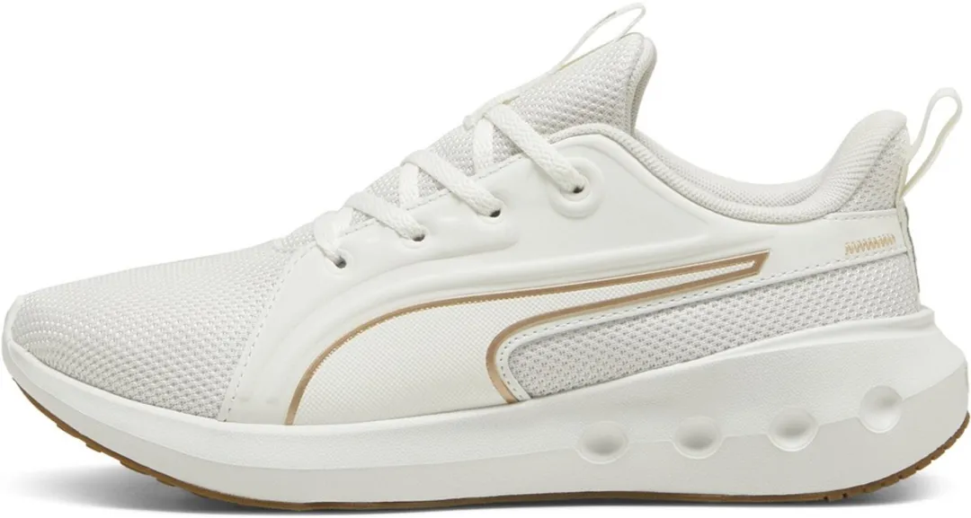 PUMA Carson 310154 Laufschuhe Low Softride - 41 - Warm White/Puma Gold