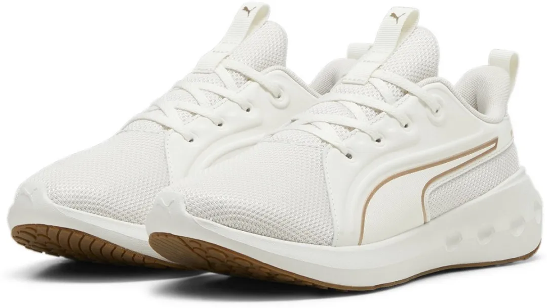 PUMA Carson 310154 Laufschuhe Low Softride - 41 - Warm White/Puma Gold