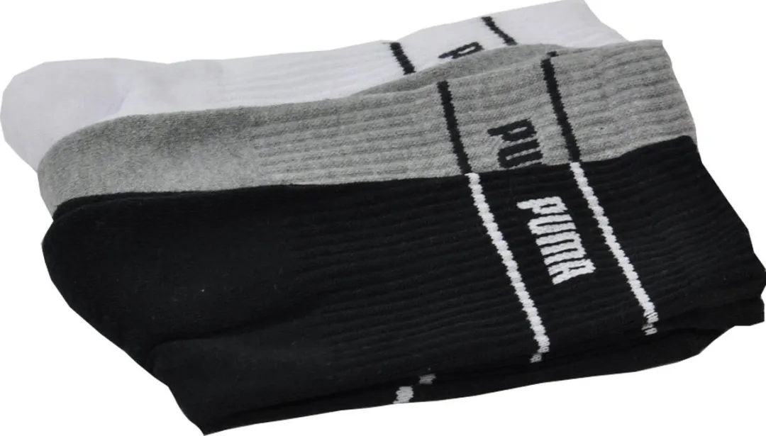 PUMA Unisex Crew Sokken 6 Stuks - 39-42
