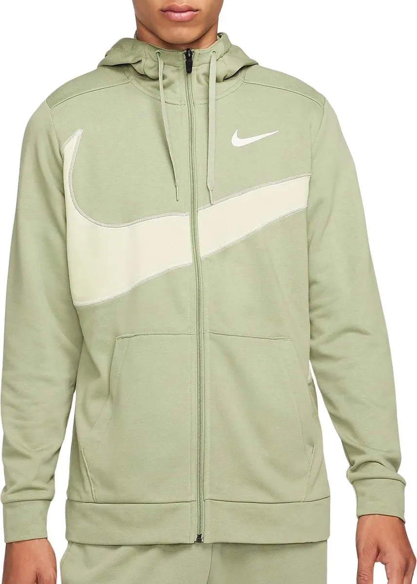 Nike Hooded Sweatvest FB8575-386 - L - Lichtgroen