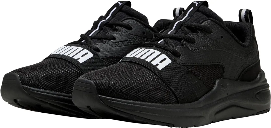 PUMA Low SOFTRIDE Wired 2 400232 - Schoen - 46 - Zwart/Wit