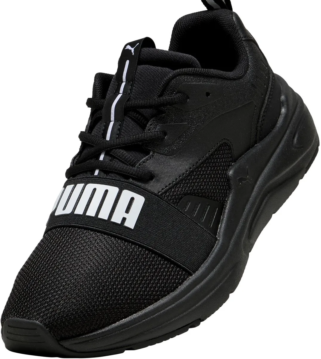 PUMA Low SOFTRIDE Wired 2 400232 - Schoen - 46 - Zwart/Wit