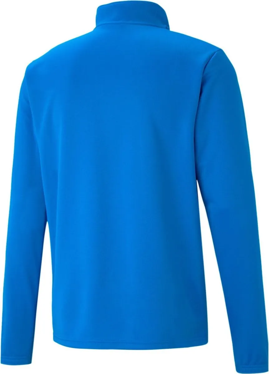 PUMA Teamrise 1/4 Zip Sporttrui S - Blauw - afbeelding 6 van 6