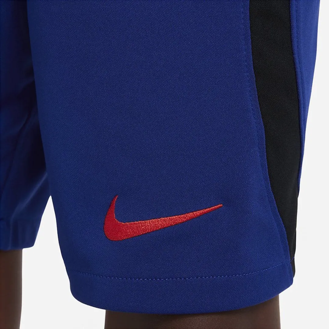 Nike Nederlands Elftal Junior Wedstrijdshort 164 - Blauw