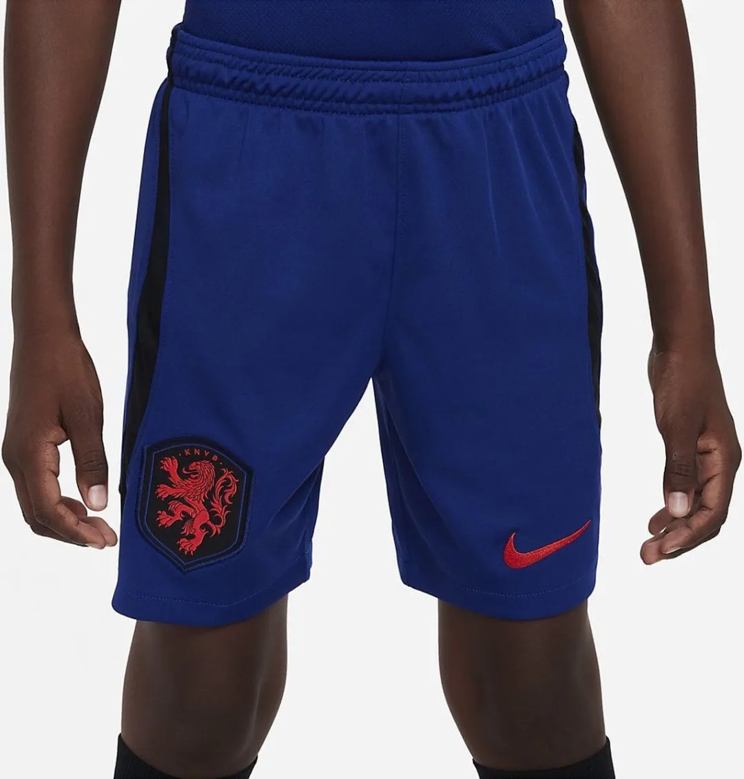 Nike Nederlands Elftal Junior Wedstrijdshort 164 - Blauw