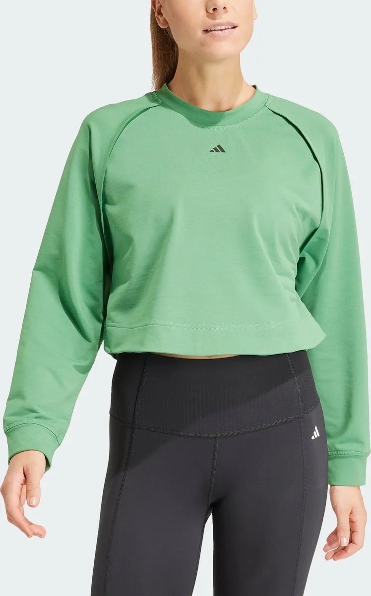 adidas Performance Power Hidden Racerback Cover-up - Groen L