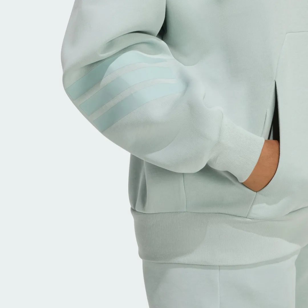 Adidas Future Icons 3-Stripes Hoodie KD7741 - Groen