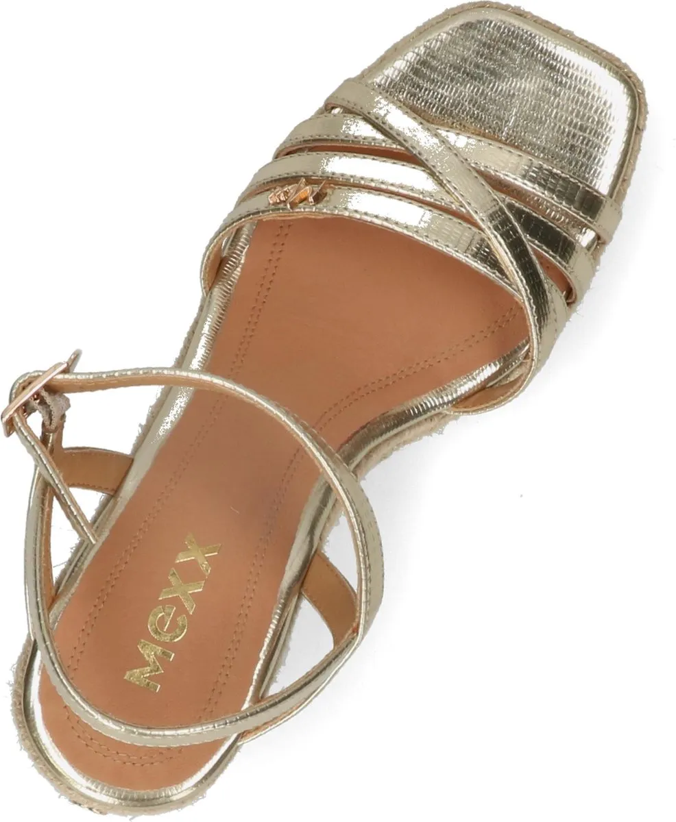 Mexx Noemi Pakina Sandalen - Goud - Maat 36
