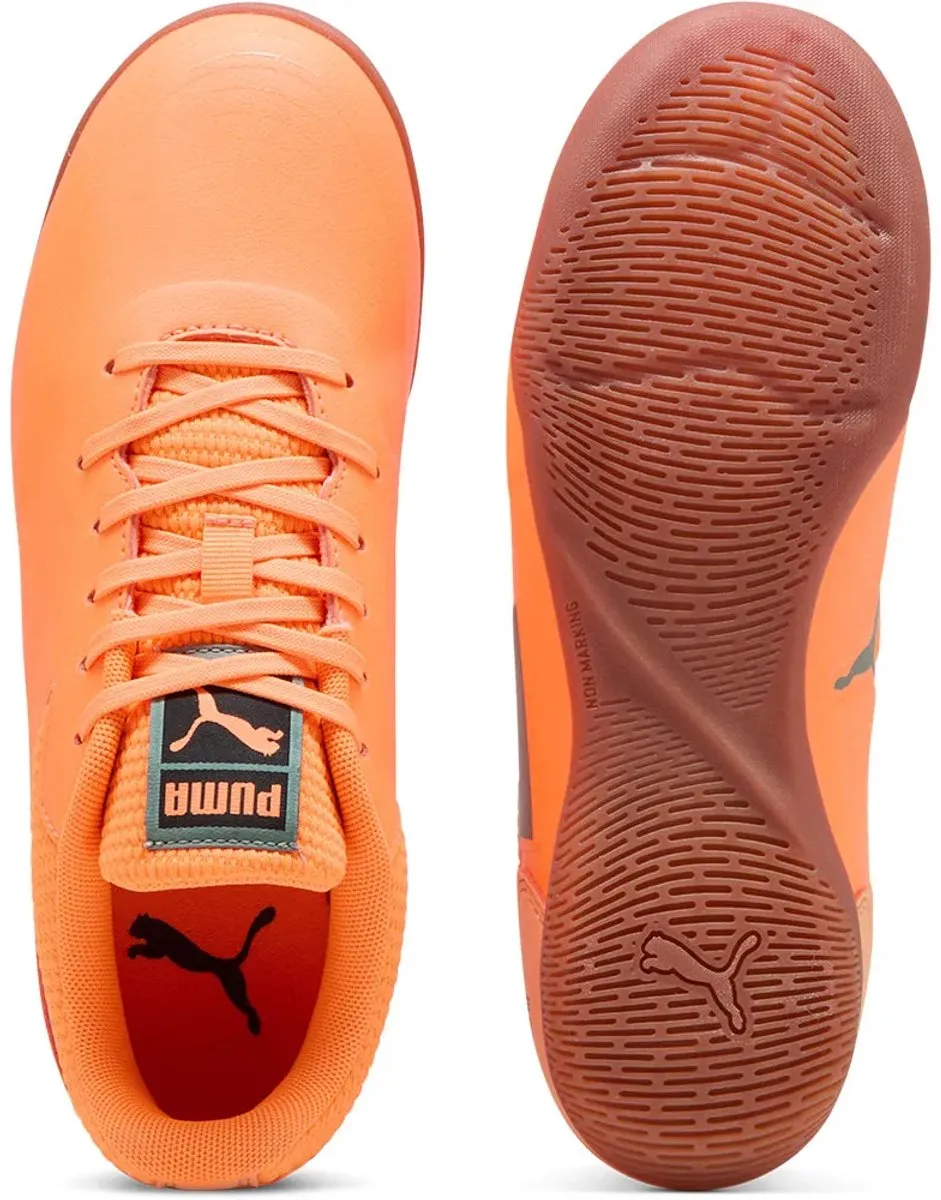 PUMA Truco III Jr Zaalschoenen - 38 - Oranje