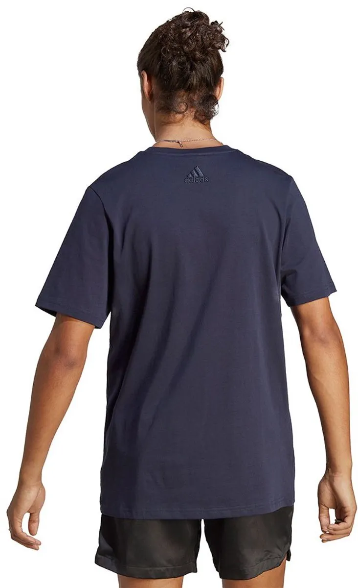adidas Sportswear Essentials Big Jersey T-shirt IC9348 - M - Blauw