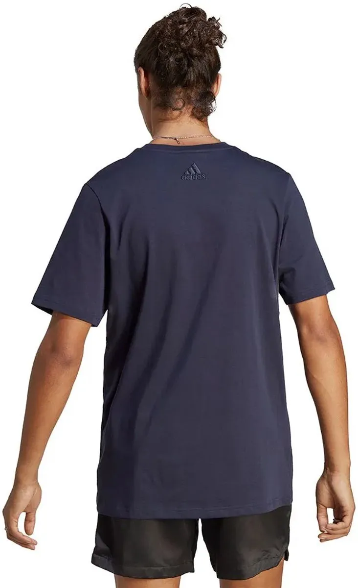 adidas Sportswear Essentials Big Jersey T-shirt IC9348 - M - Blauw