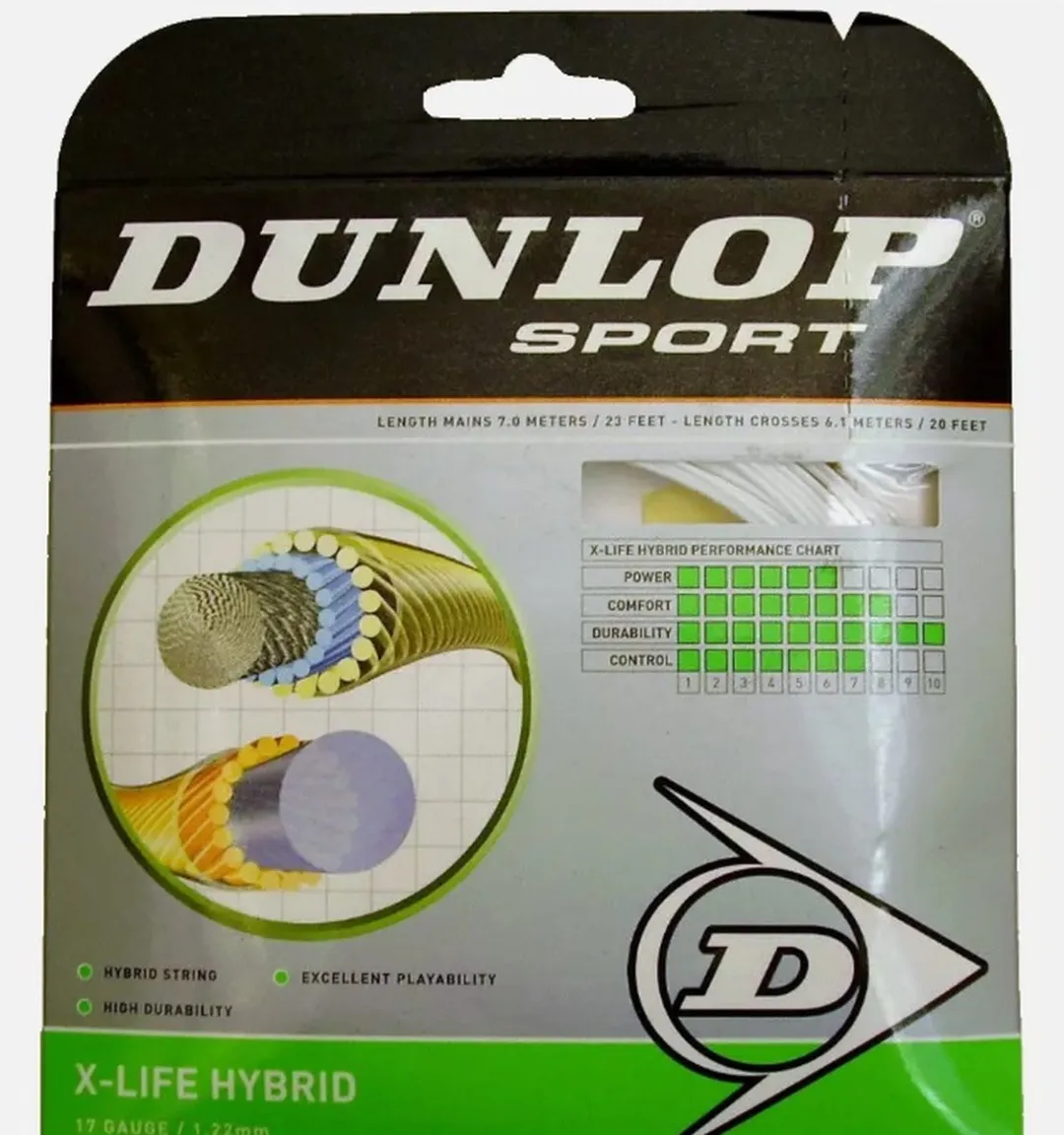 Dunlop Sport X-Life Hybrid Tennissnaren 624560