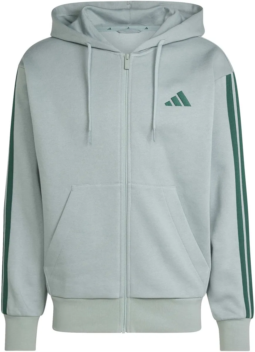 adidas M 3s Fl Fz Hd Hoodie - Groen