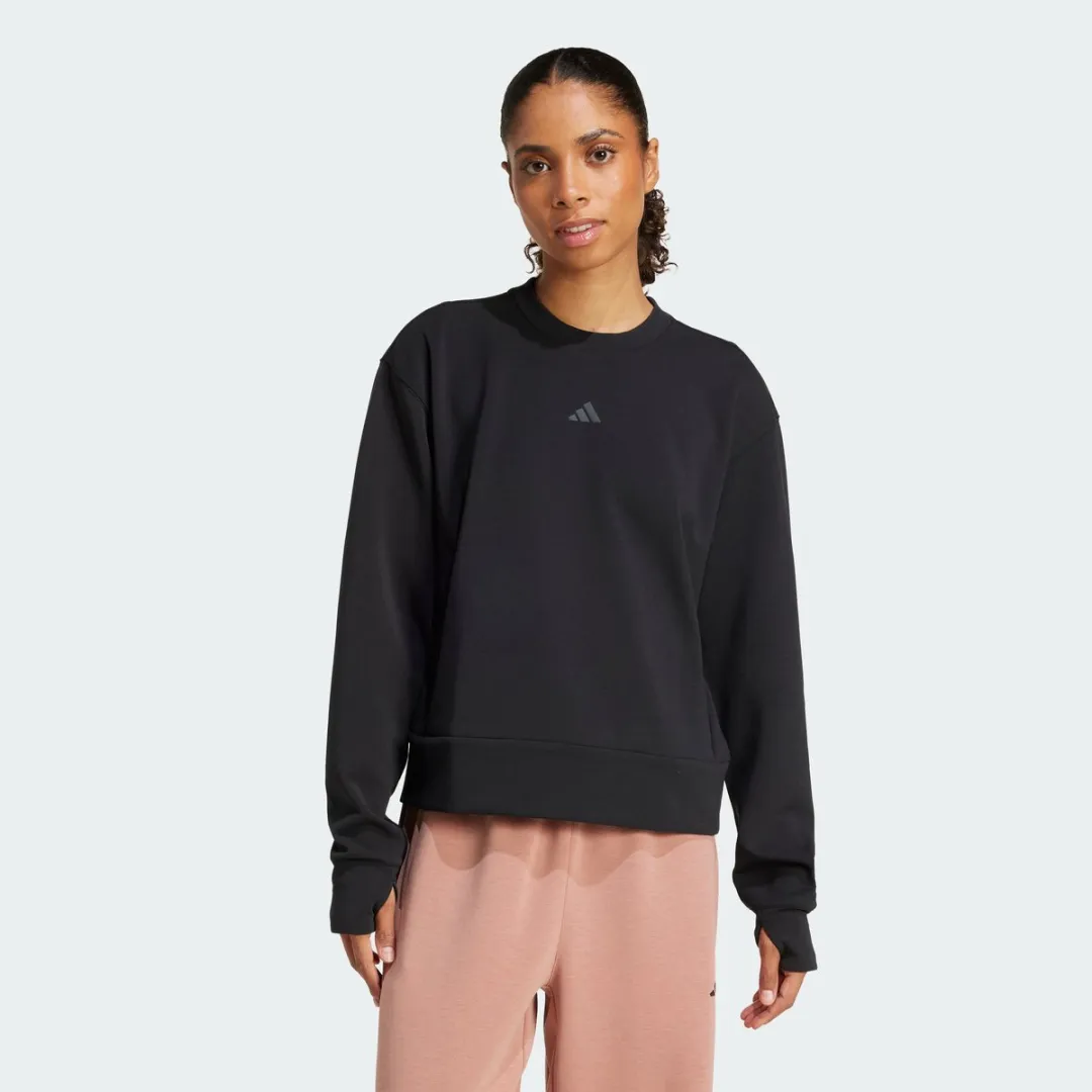 adidas Performance Warm-Up Sweatshirt Dames S - Zwart - afbeelding 6 van 6
