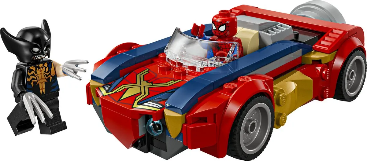 LEGO Marvel Spider-Man Auto vs. Venomized Wolverine 76336 - 134 Stukken - afbeelding 6 van 6