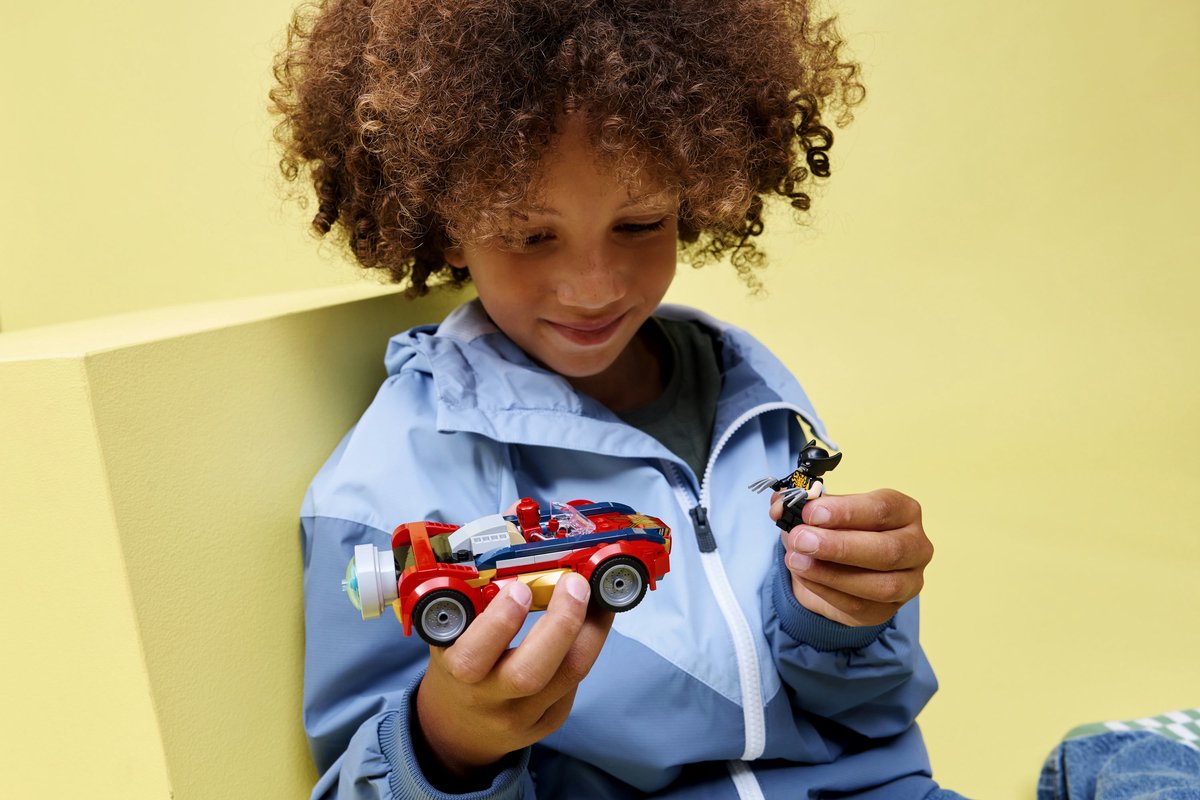 LEGO Marvel Spider-Man Auto vs. Venomized Wolverine Speelgoed - 76336