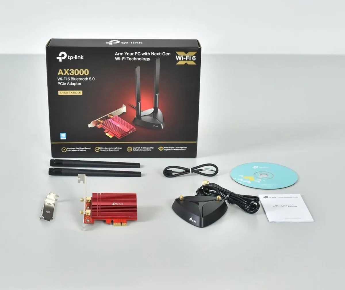TP-Link Archer TX3000E WiFi 6 Adapter - 2402 Mbps - afbeelding 6 van 6