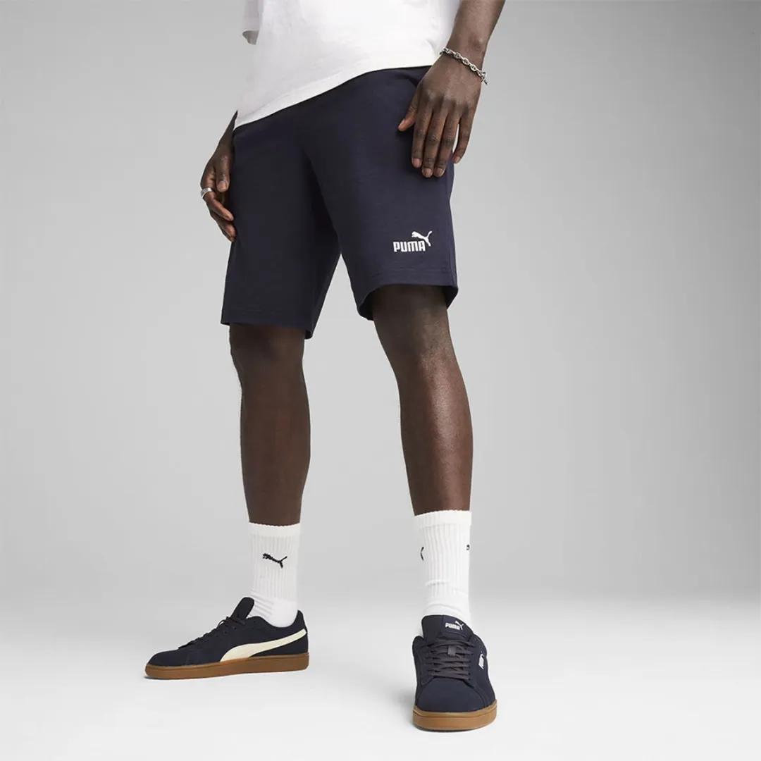 PUMA Ess N1 Logo Sportbroek 10'' - S - Blauw