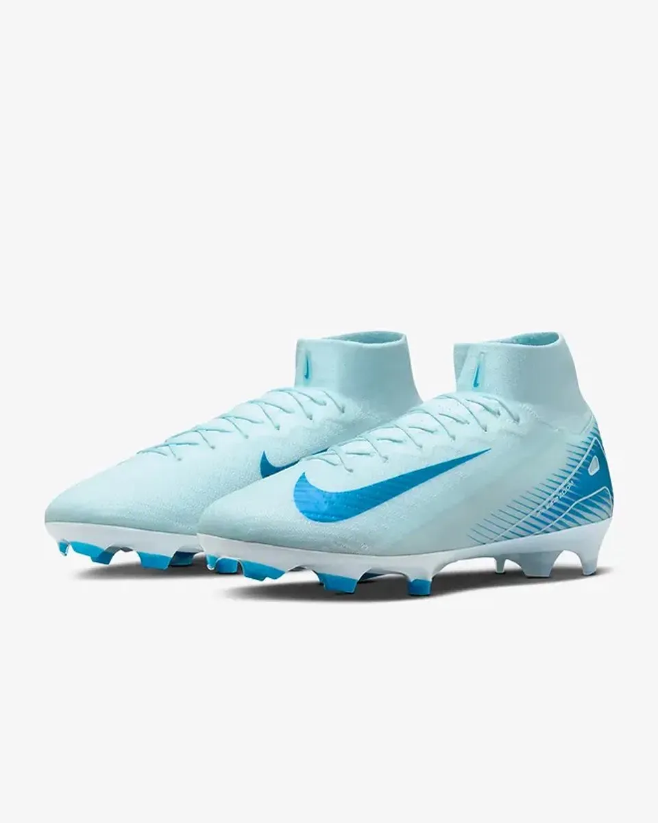 Nike Mercurial Superfly 10 Elite FG Voetbalschoenen - Blauw - Maat 42.5