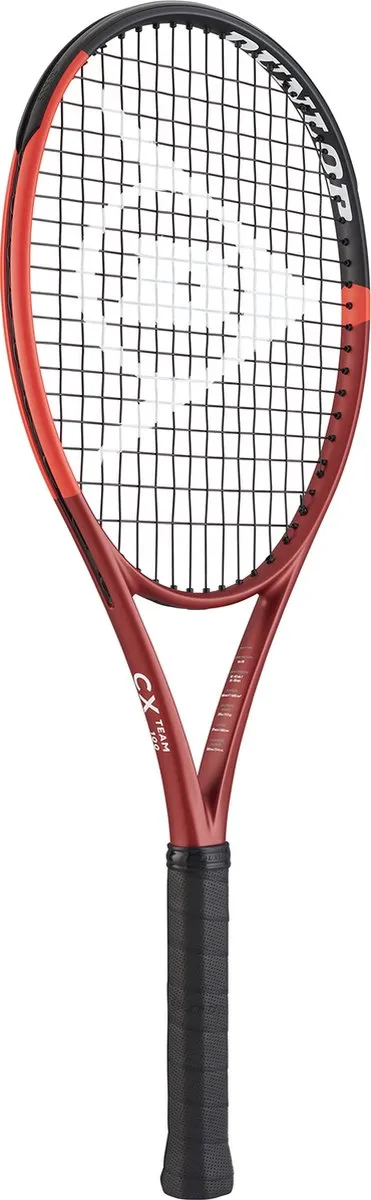 Dunlop CX Team 100 Tennisracket G2 - Zwart/Rood
