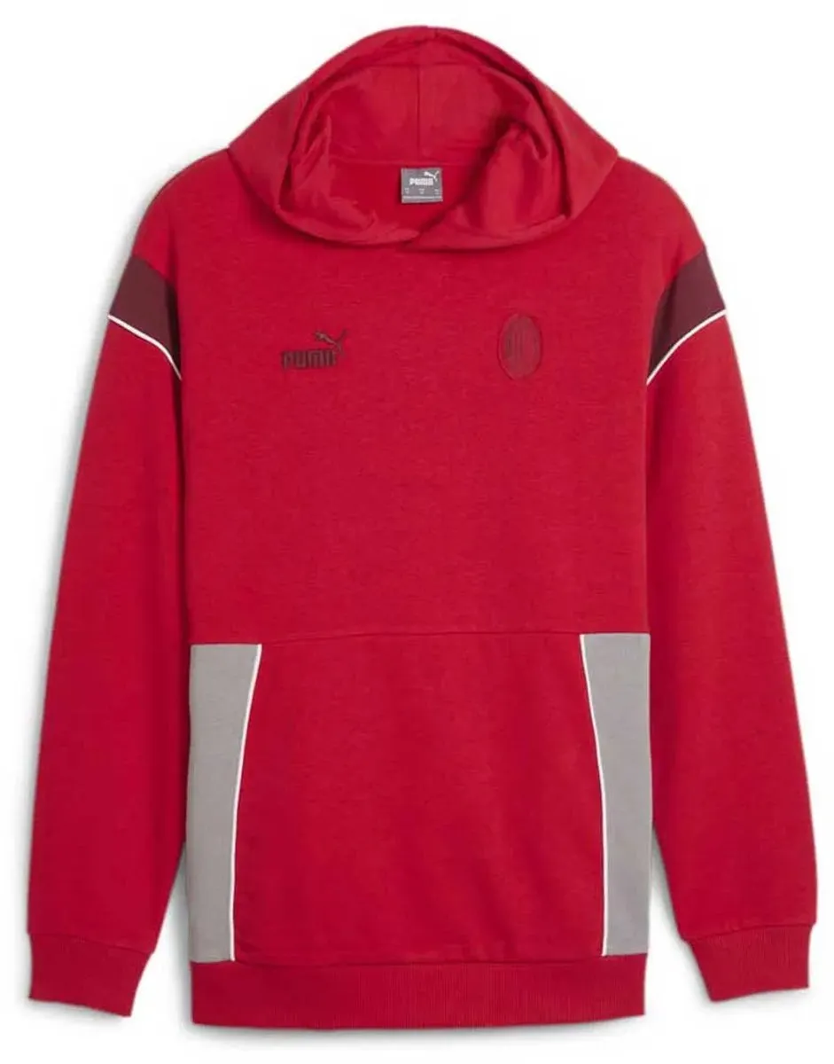 PUMA AC Milan Football Archive Sweatshirt - Rood M