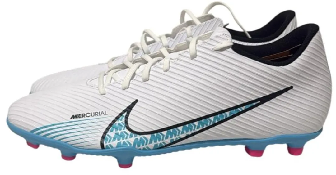 Nike Vapor 15 Club FG Voetbalschoenen 44.5 - Blauw/Wit/Roze